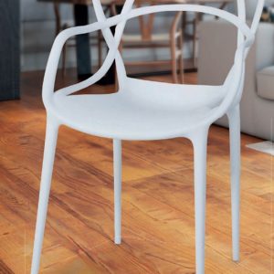 Sillón VENUS BLANCO - apilable