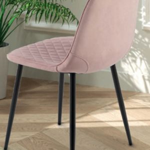 Silla STAY terciopelo AGUAMARINA
