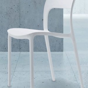 Silla JUDIT polipropileno BLANCO