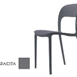 Silla JUDIT polipropileno ANTRACITA